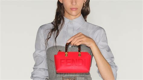 fendi mini by the way tote|small Fendi bag with strap.